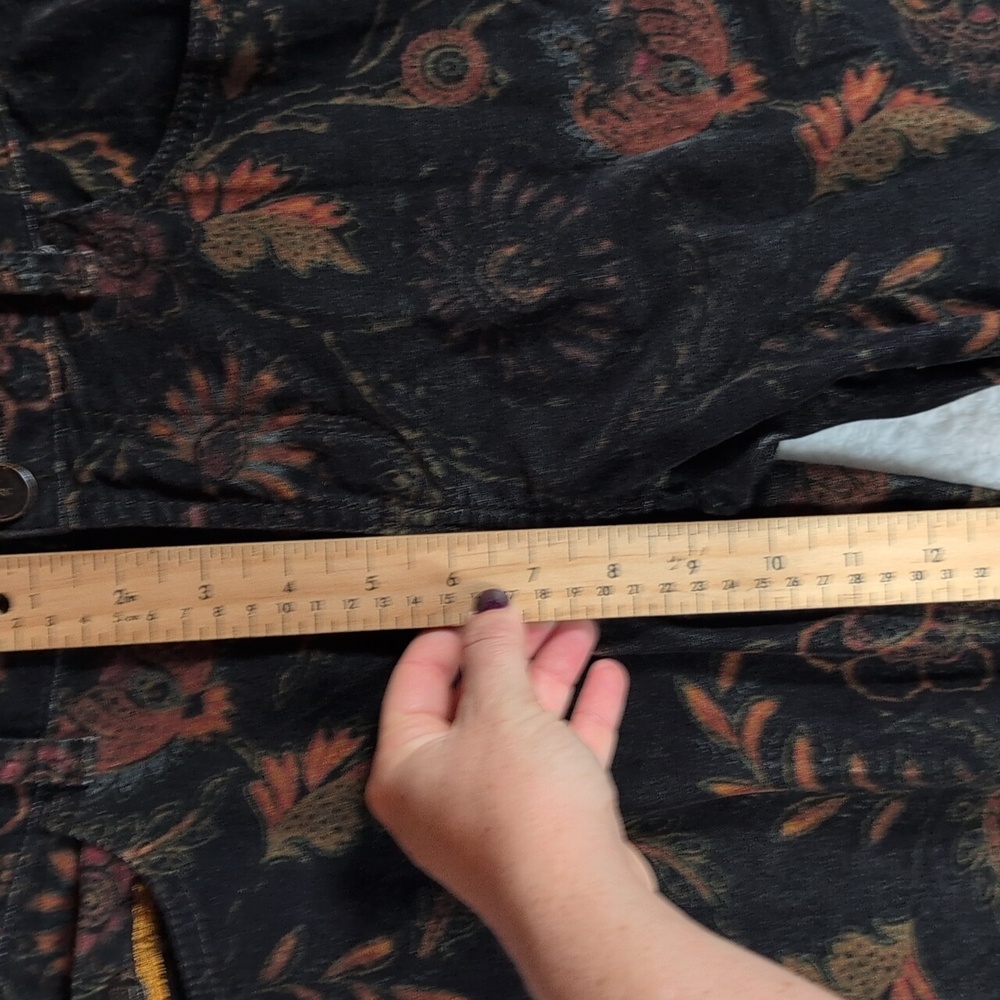 592-Nile Floral Patterned‎ Pants - Picture 4 of 6